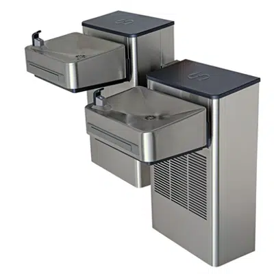 Image pour Model 1202S, Wall Mount Hi-Lo ADA Water Cooler