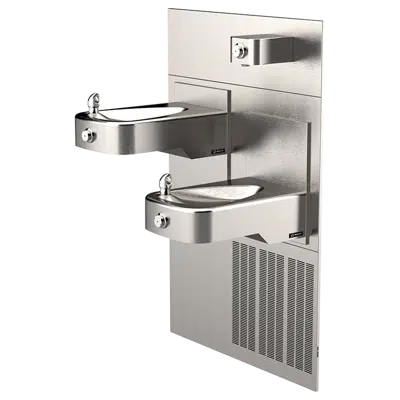 Image for Model H1117.8-1920, ADA Vandal-Resistant Chilled Adjustable Drinking Fountain and Bottle Filler