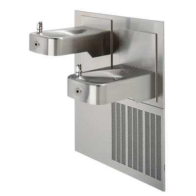 Image for Model H1117.8HO2, Chilled Wall Mount ADA Touchless Dual Adjustable Fountain
