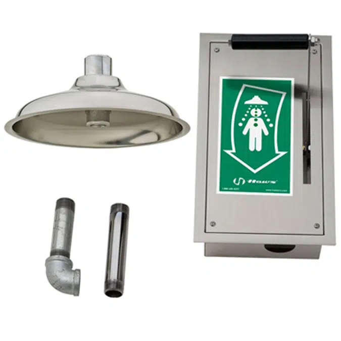 Model 8164, Ceiling-Mounted Drench Shower and AXION® MSR Showerhead