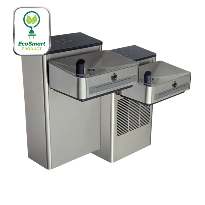 Model 1202SFH, Wall Mount Hi-Lo ADA Filtered Touchless Water Cooler