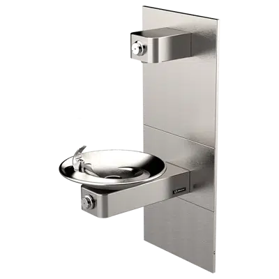 Image for Model 1001MSP ADA Vandal-Resistant Fountain and Bottle Filler w/Mounting System Bundle