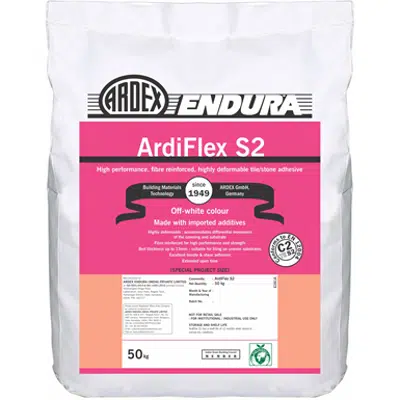 Image for Ardiflex S2 High performance, fibre reinforced, highly deformable tile/stone adhesive