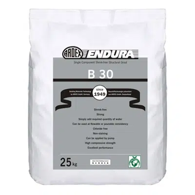 Image for B 30 - High strength, cementitious, non-shrink precision grout