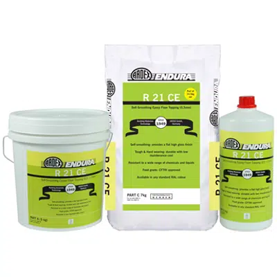 R 21 CE - Self-smoothing epoxy floor topping (0.5 – 1.0mm) için görüntü