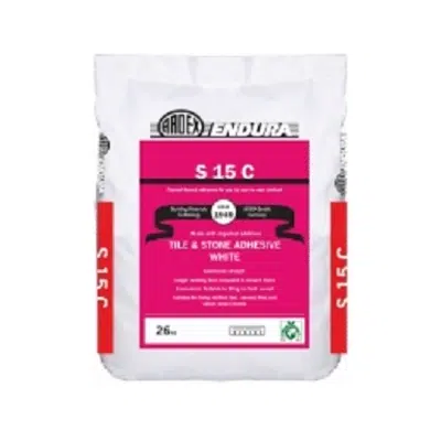 bild för S 15 C - Cement based adhesive for use by wet-on-wet method