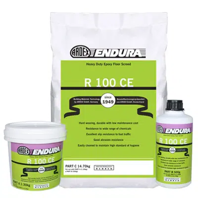 R 100 CE - Heavy duty epoxy floor screed için görüntü