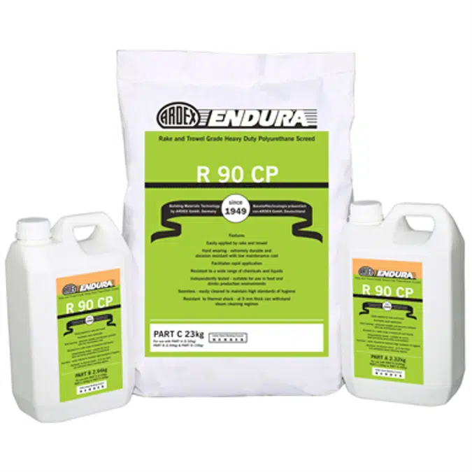 R 90 CP - Heavy Duty Polyurethane Screed (4 – 9 mm)