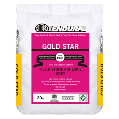 Image for GOLD STAR - High polymer modified, cementitious, tile/stone adhesive