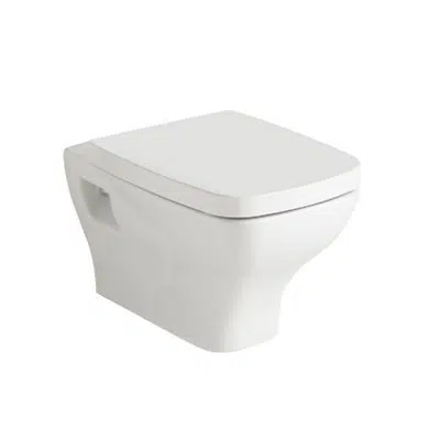 Image for Street Square Wall hung WC pan 530x350 mm.