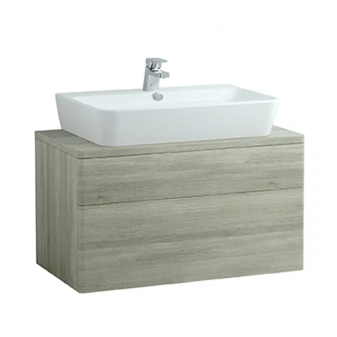 Emma Square Wash-basin base unit 800x450 mm.