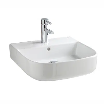 Image for Mid Washstand 450x450, wall-hung