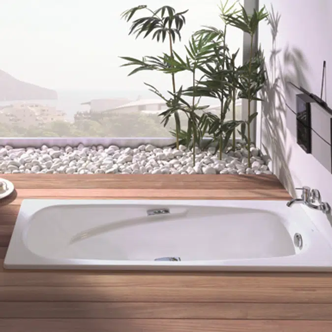 Vanesa Steel bath 1700x750