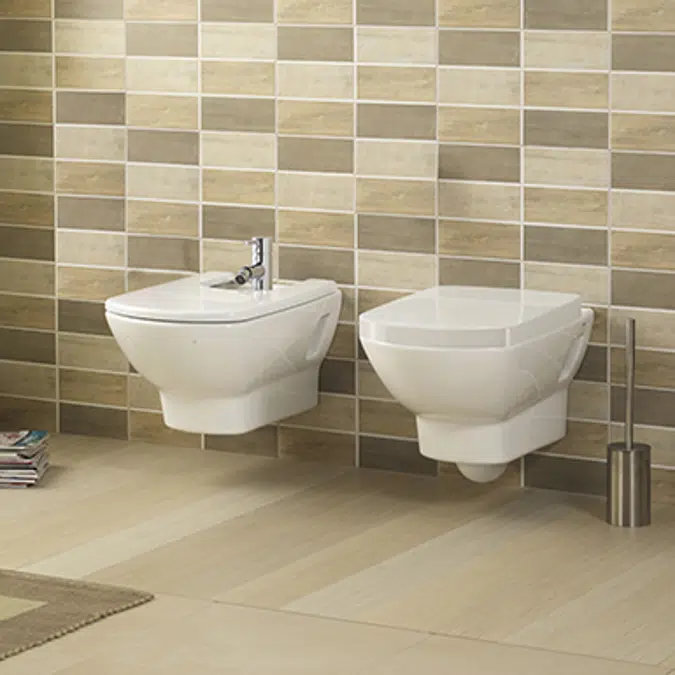 Smart Wall hung bidet 565x350 mm.