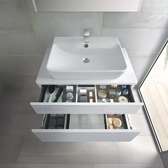 Emma Square Wash-basin base unit 600x450 mm.