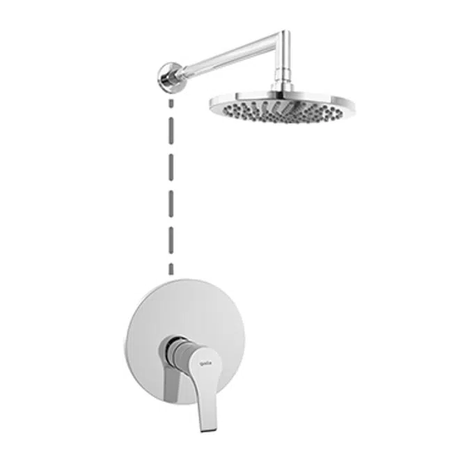 CLUNIA Built-in single lever shower mixer