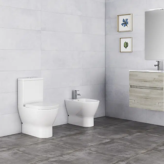 EMMA BTW WC pan 60x36 cm.