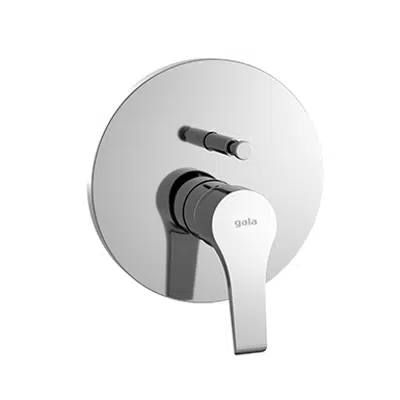 Image for CLUNIA (2 outlets) Built-in single lever shower mixer.