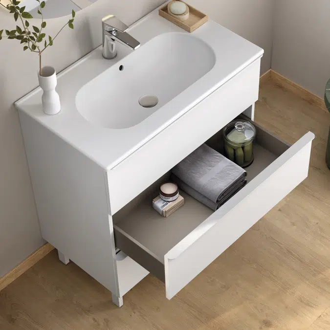 SHONA 3DR Set 60 cm White Matt