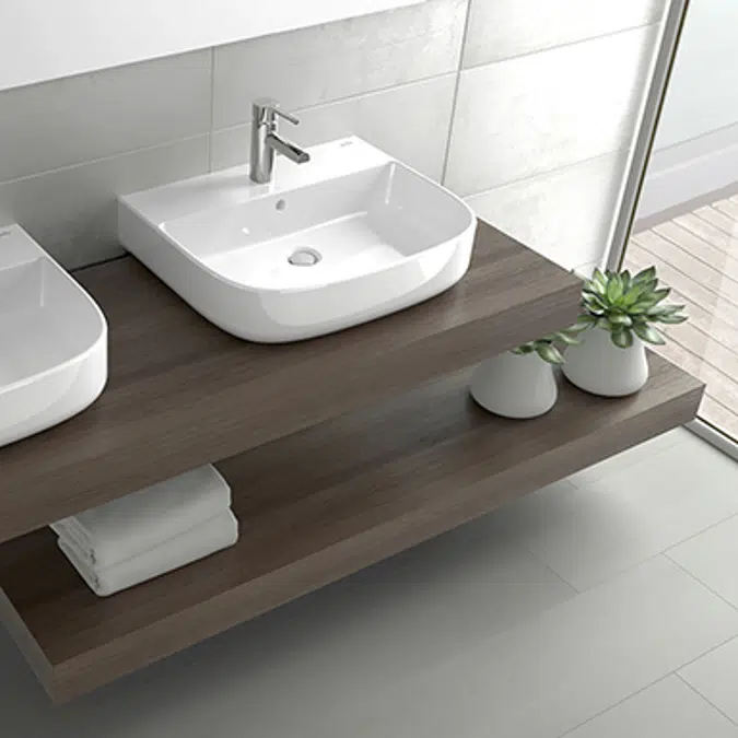 Mid Washstand 450x450, over counter