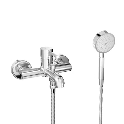 bild för ODRA Single lever bath/shower mixer with shower set