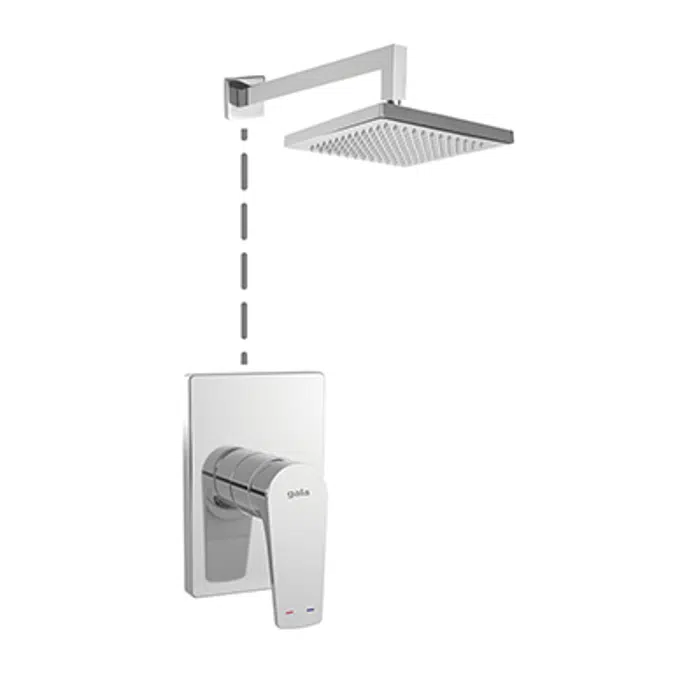 LORA Built-in single lever shower mixer