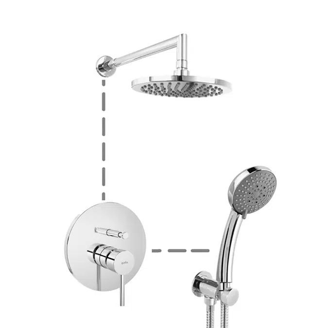 ODRA 3995000 Single lever shower mixer