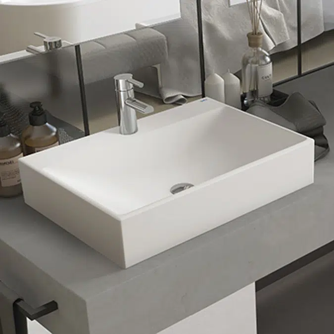 ALBUS Over-counter Wash-basin 60x45 cm.