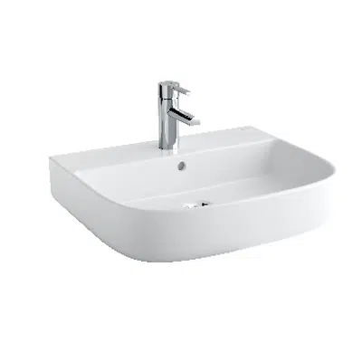 Immagine per Mid Wash-basin 550x450 wall-hung, pedestal or semi-pedestal