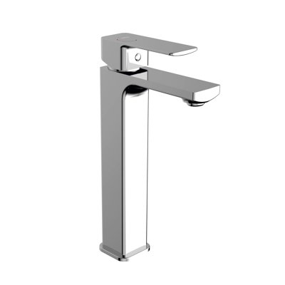 Image for CUBO Single lever basin mixer with high spout