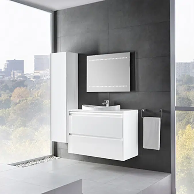 Klea Counertop Pack 1000 mm. (Wash-basin Klea)
