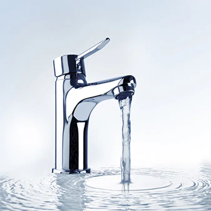 Klys XL single lever basin mixer