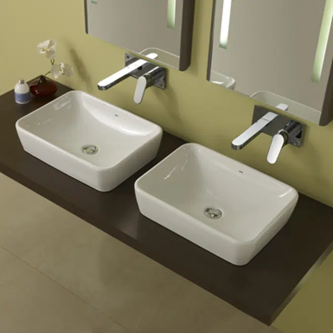 Emma Square  Washbasin 500x380 mm.