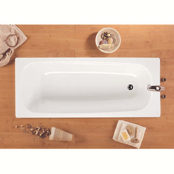Fedra Steel bath 1500x700