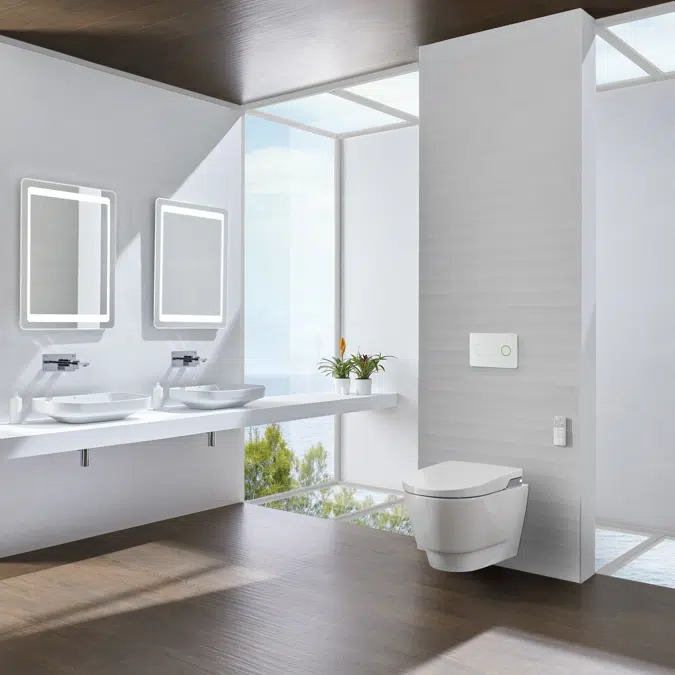 GALA-INNOVA. Wall-hung shower toilet 56 x 38,5 cm