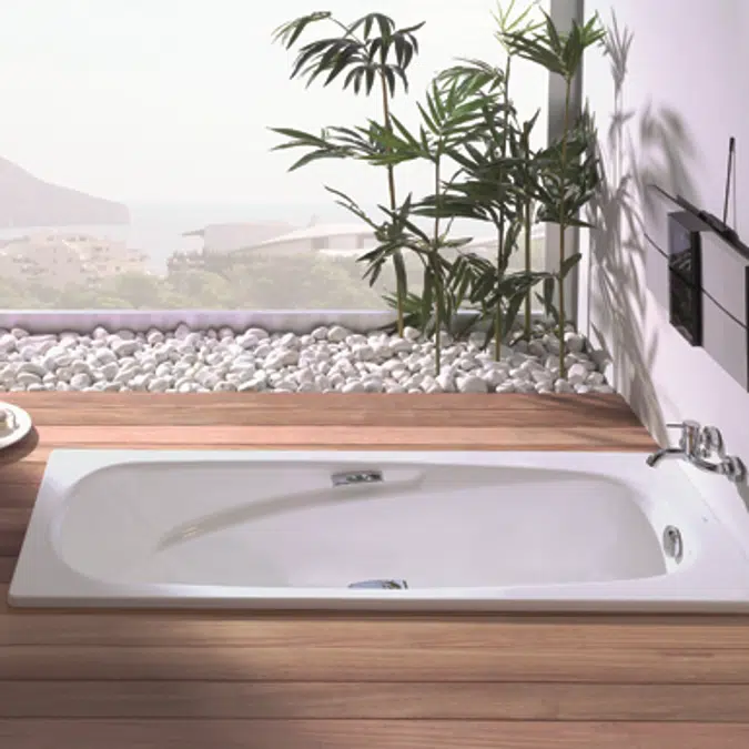 Vanesa Steel bath 1500x750