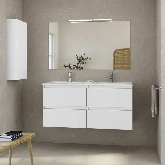 DAILY Column unit 35 cm 1D White