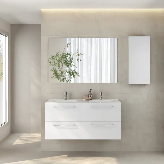 DAILY Column unit 35 cm 1D White