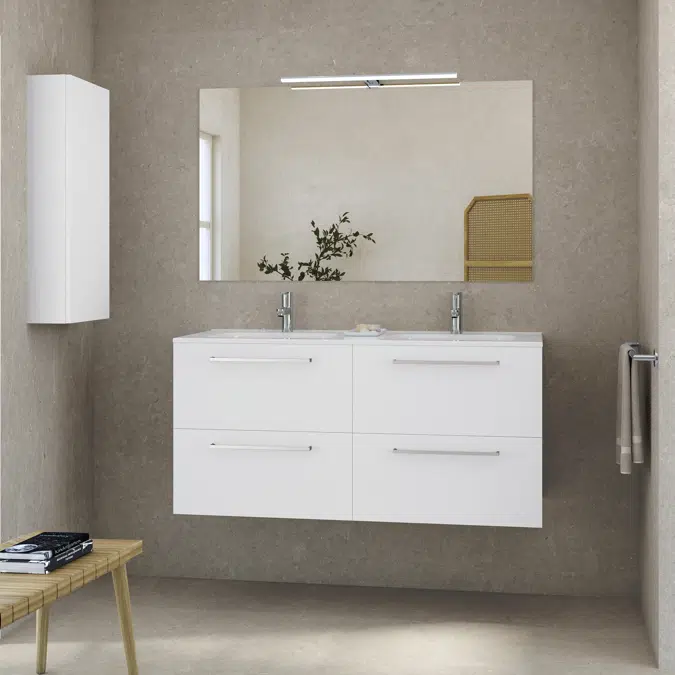 DAILY Column unit 35 cm 1D White