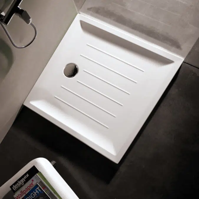 Vita Square shower tray. 900x900 mm.