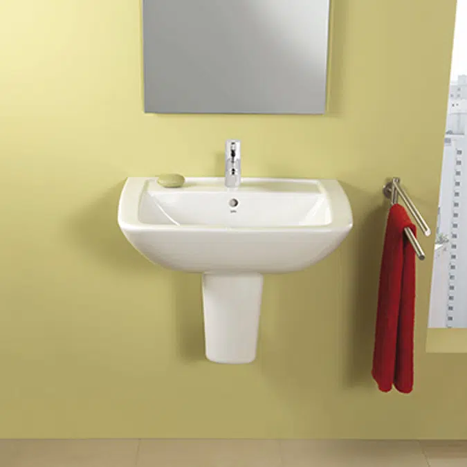 Smart square Wash-basin 600 x480 mm.