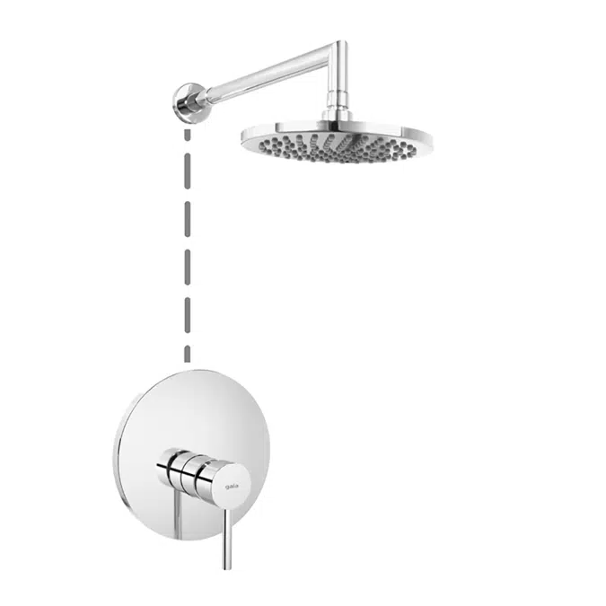 ODRA 3994900 Single lever shower mixer