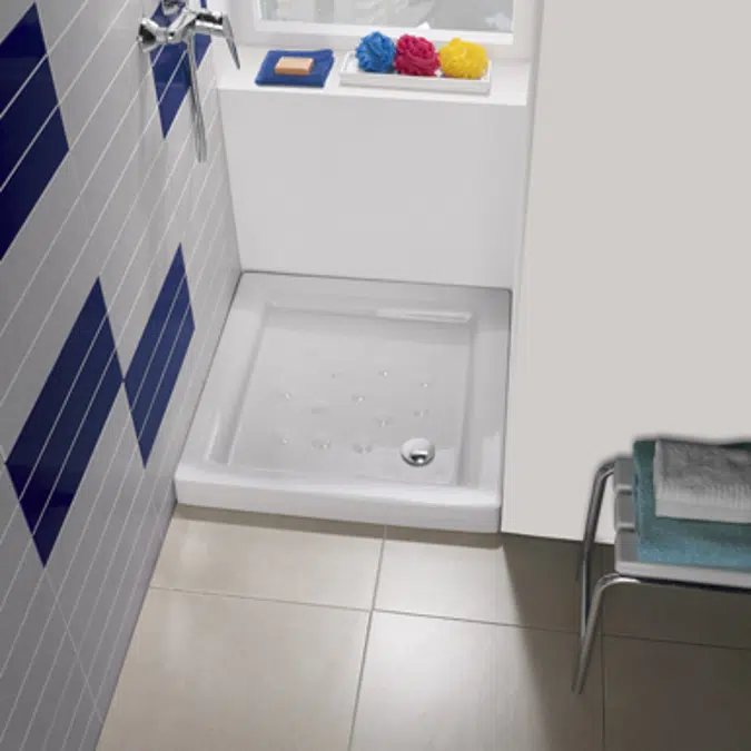 Atlas Square shower tray. 700x700 mm.