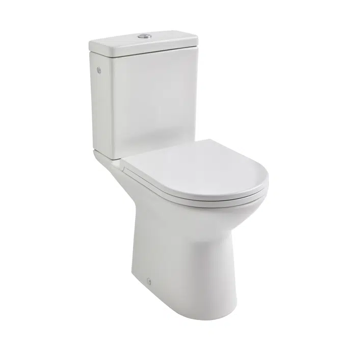 ARIS Rimless close-coupled WC suite 66x36 cm.