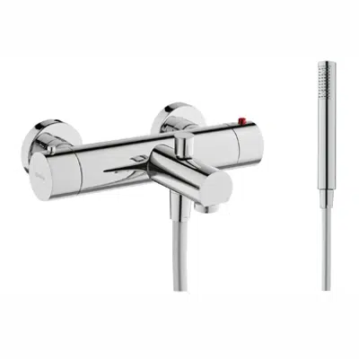 Immagine per Balance Thermostatic bath/shower mixer. With shower set.