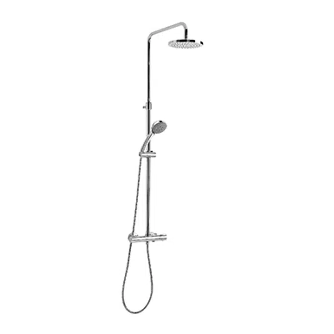 Onis Extendible shower column. Thermostatic tap fittings
