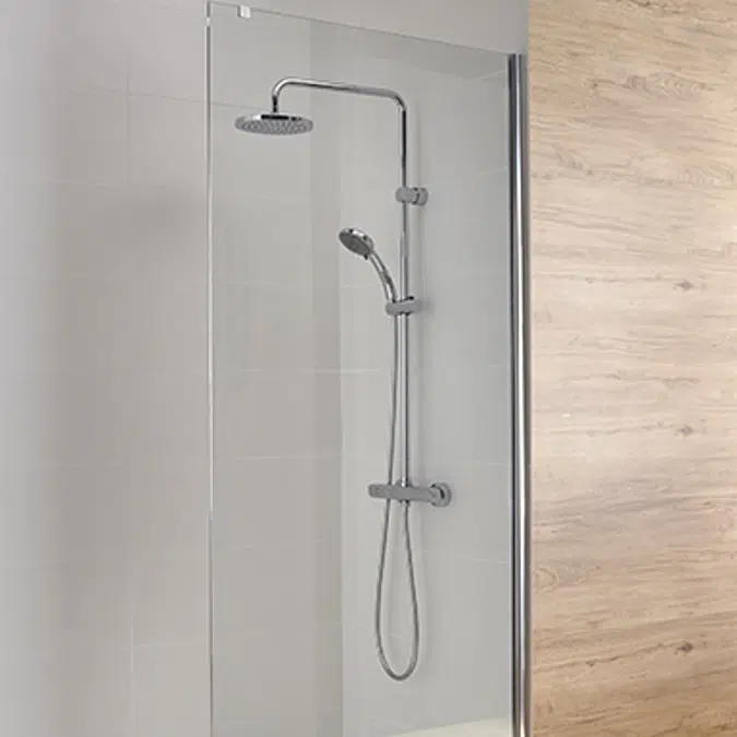 Onis Extendible shower column. Thermostatic tap fittings