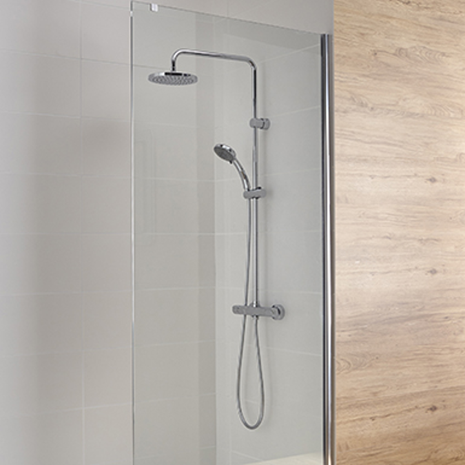 Onis Extendible shower column. Thermostatic tap fittings