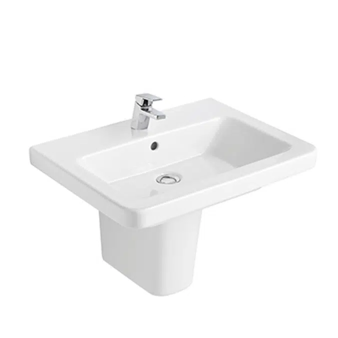Street Square Washbasin 550x450 mm.