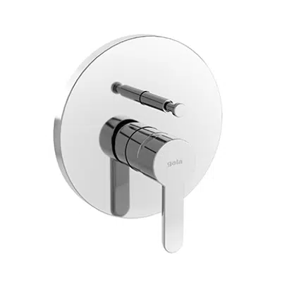 Image for MENA (2 outlets) Built-in single lever shower mixer